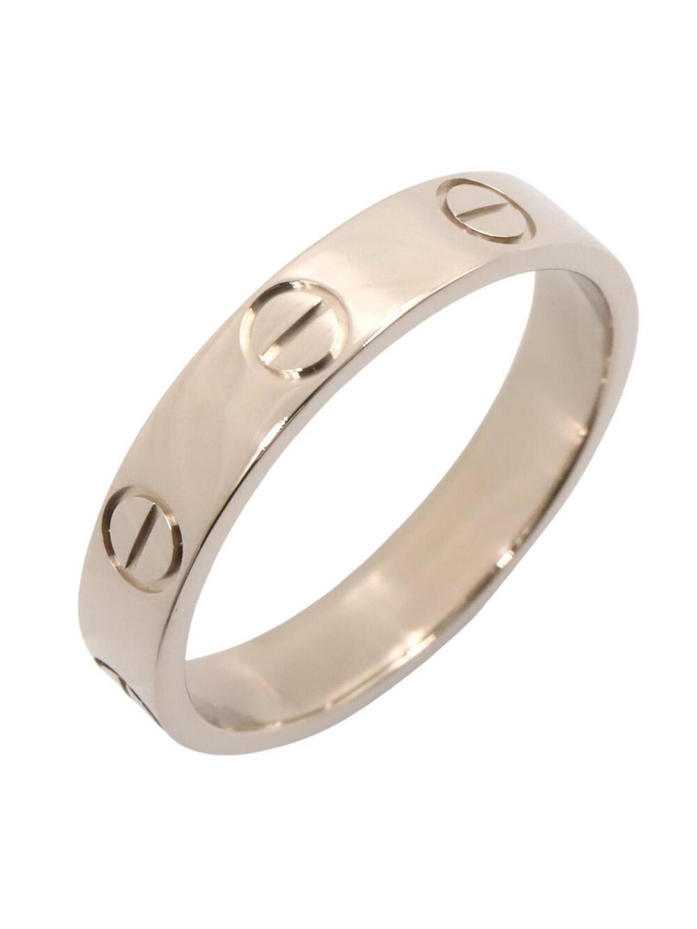 Cartier Mini Love Ring 18Kwg White Gold #334712C13B